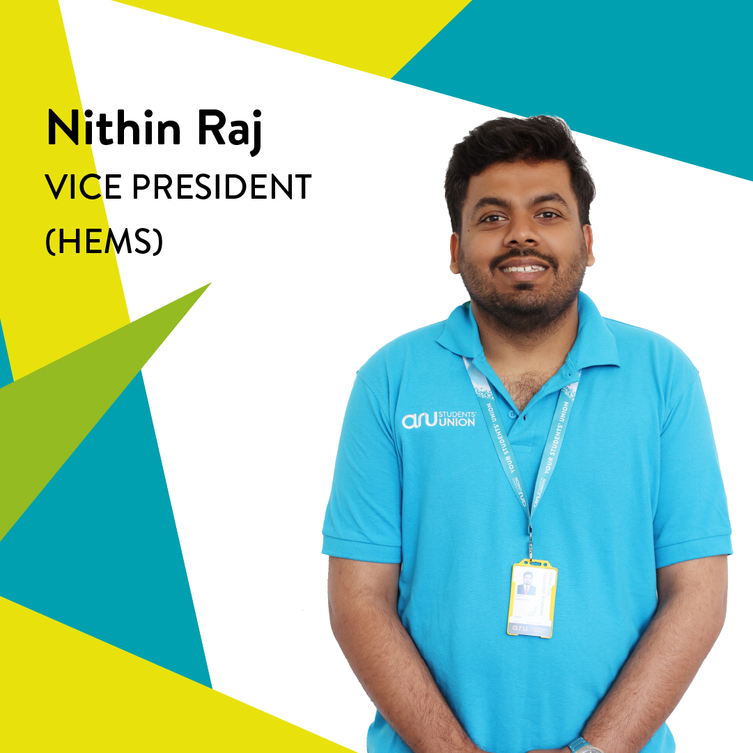 Nithin Raj. Vice President Health, Education, Medicine & Social Sciences