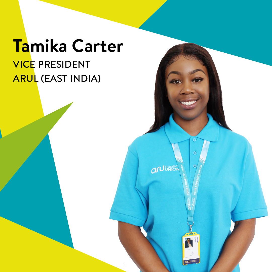 Tamika Carter. Vice President ARU London (East India)