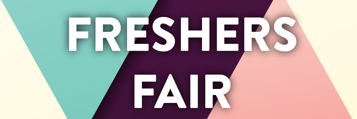 Freshers Fair Banner