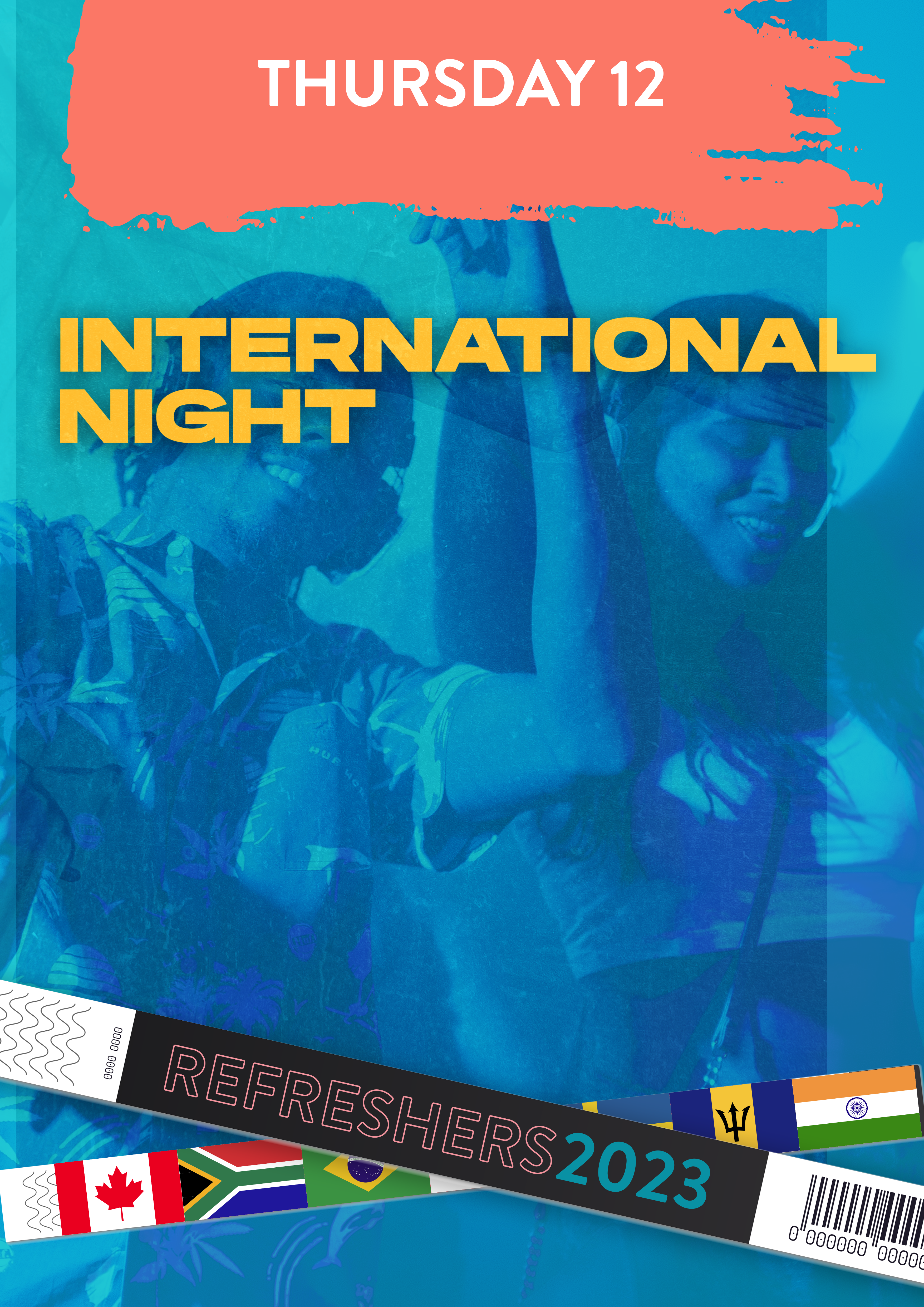 Thursday 12 January. International Night.