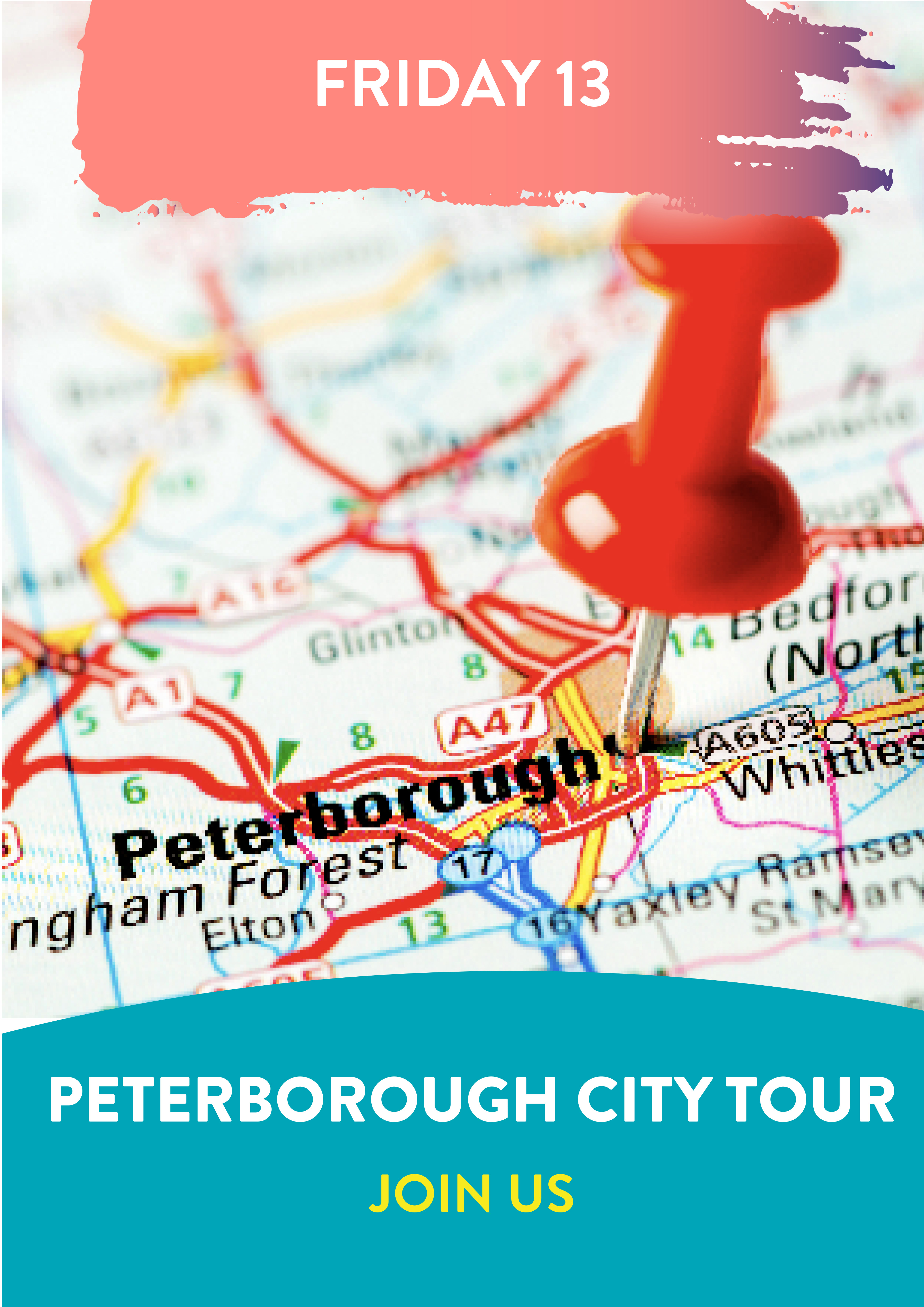 Friday 13 January. City Tour. Join Us.