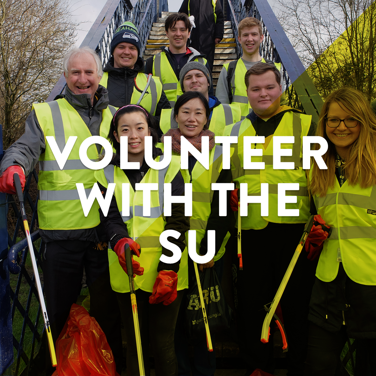 and link: Volunteer with the SU