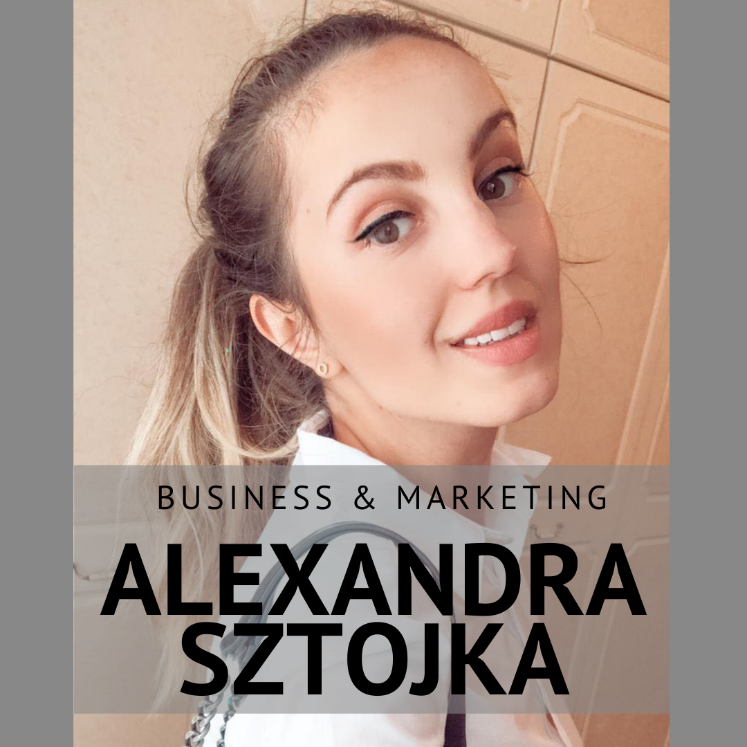 Alexandra Sztojka, Business and Marketing Course Champion