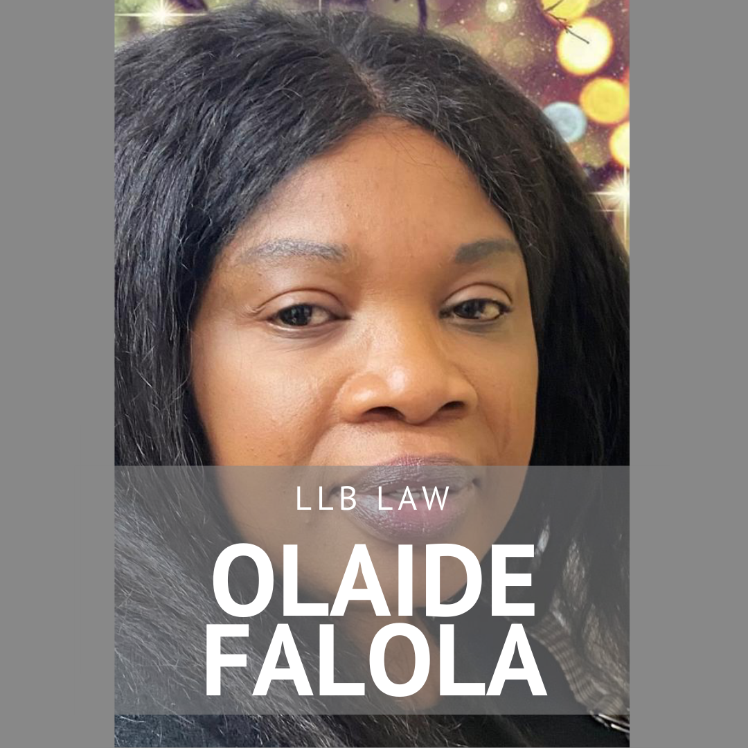 Olaide Falola, Law Course Champion