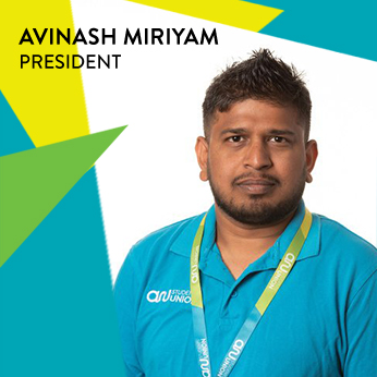 Avinash Miryam. President