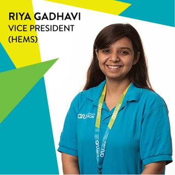 Riya Gadhavi, Vice President Health, Education and Medical Sciences