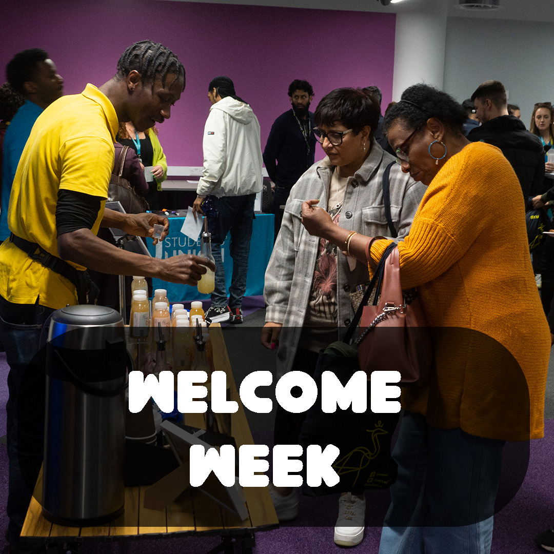 and link: Welcome Week